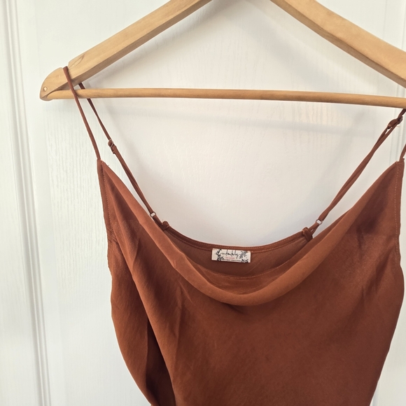 Free People Satin Slip Dress - Picture 10 of 11